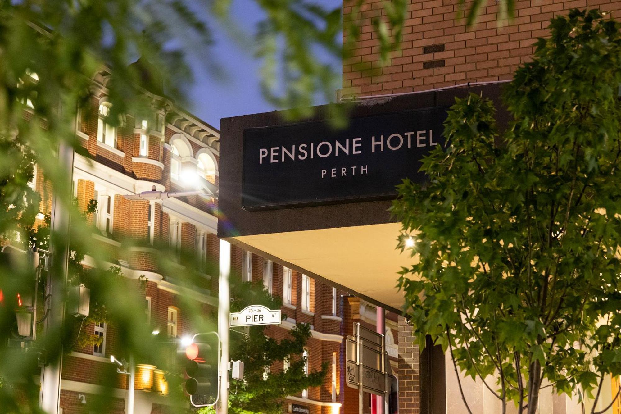Pensione Hotel Perth Bagian luar foto